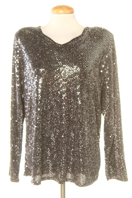 Blusa a maniche lunghe