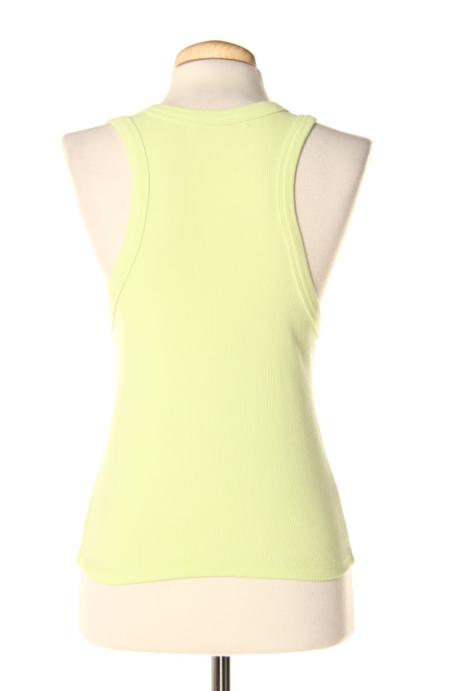 Top de Zara de la talla L, de color amarillo