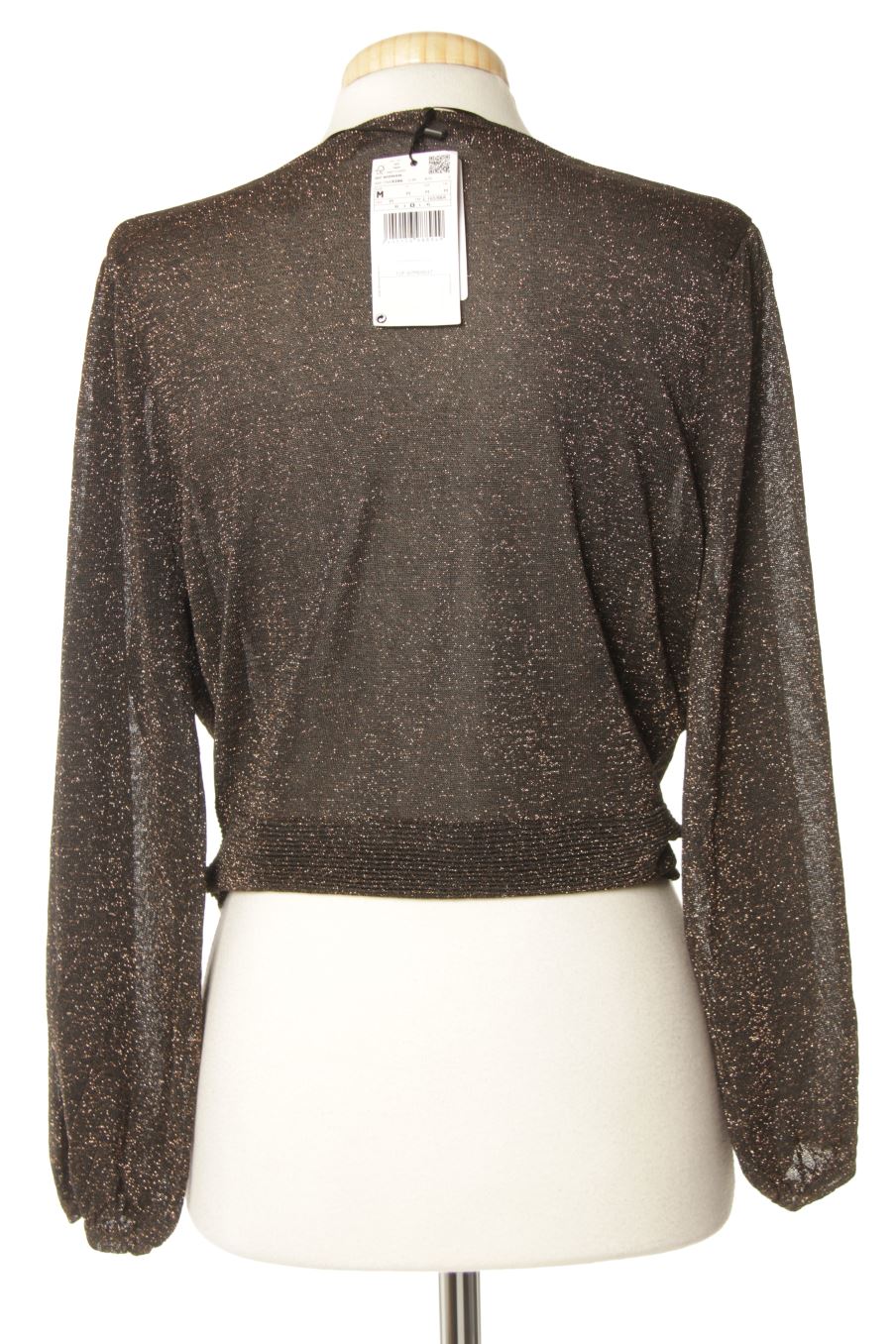 Blusa de manga larga de Mango de la talla M, de color estampado