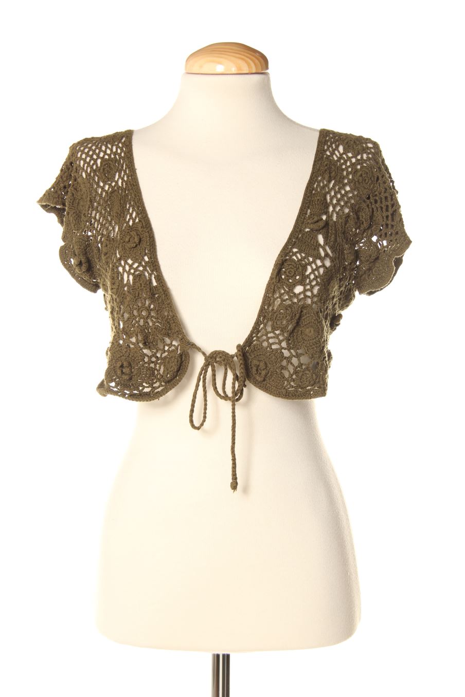Chaqueta de Stradivarius de la talla M, de color verde