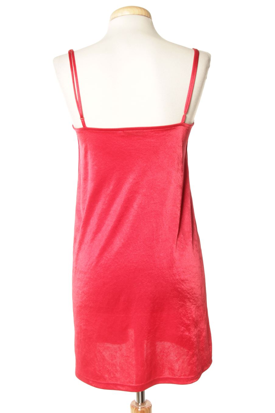 Vestido elegante de Zara de la talla S, de color rojo