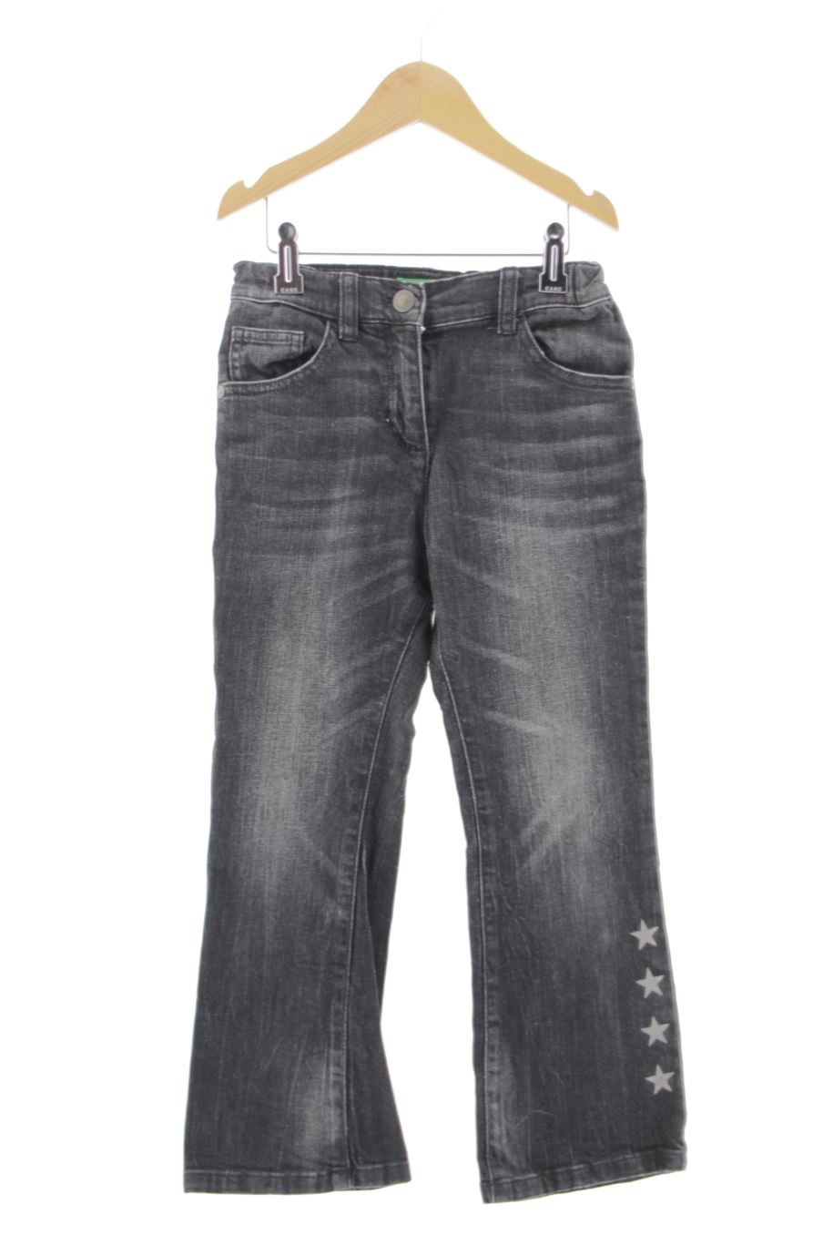 Vaquero de Benetton de la talla 7 años de denim de segunda mano