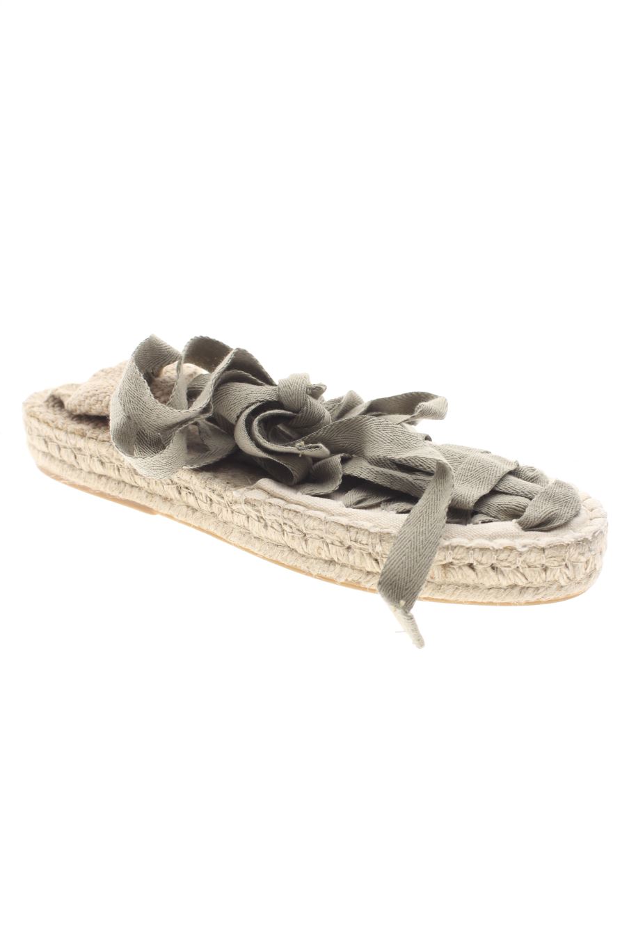 Sandalias planas de Pull & Bear de la talla 37, de color beige de