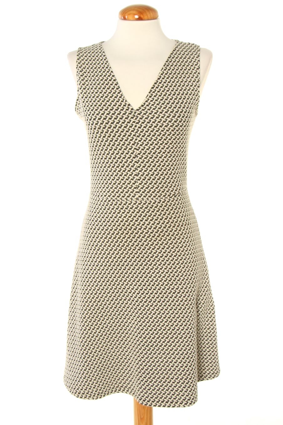 Einfaches Kleid von Mango Größe XS, Farbe Aufdruck, für