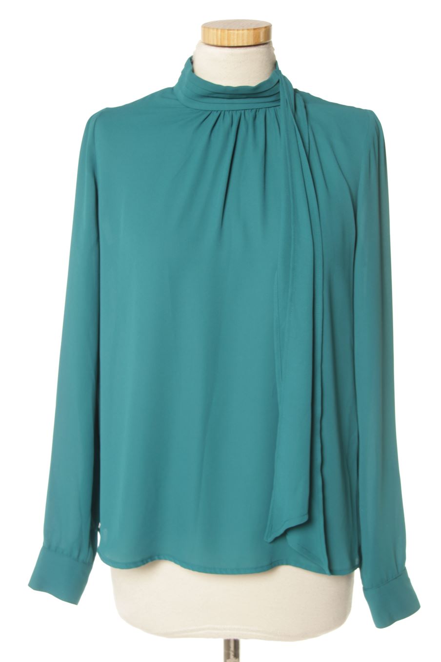 Blouse à manches longues Fórmula Joven de la taille 38, de couleur vert