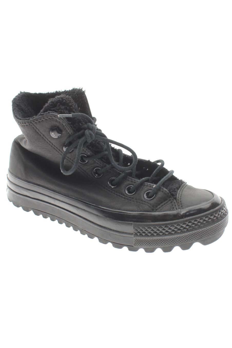 Deportivos de Converse de la talla 36, de color negro de