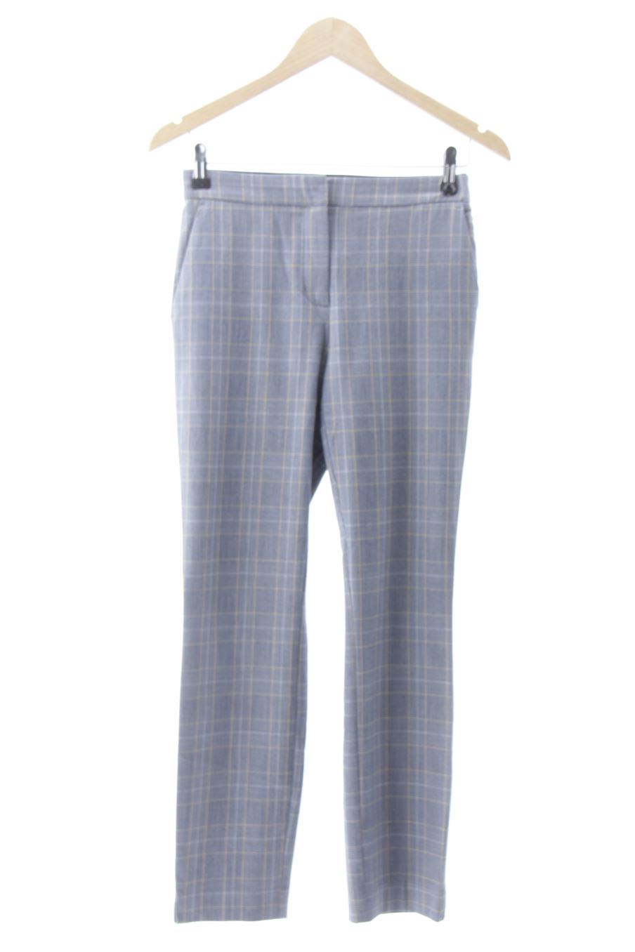 Pantalón de Zara de la talla S, de color cuadros