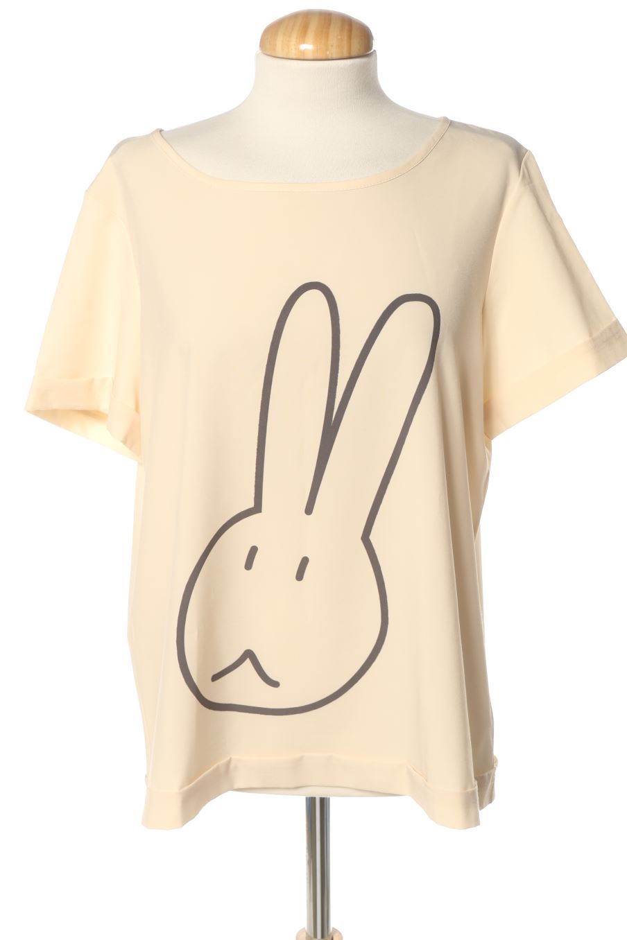 Kurzärmelige Bluse von kling Größe M, Farbe Beige, für
