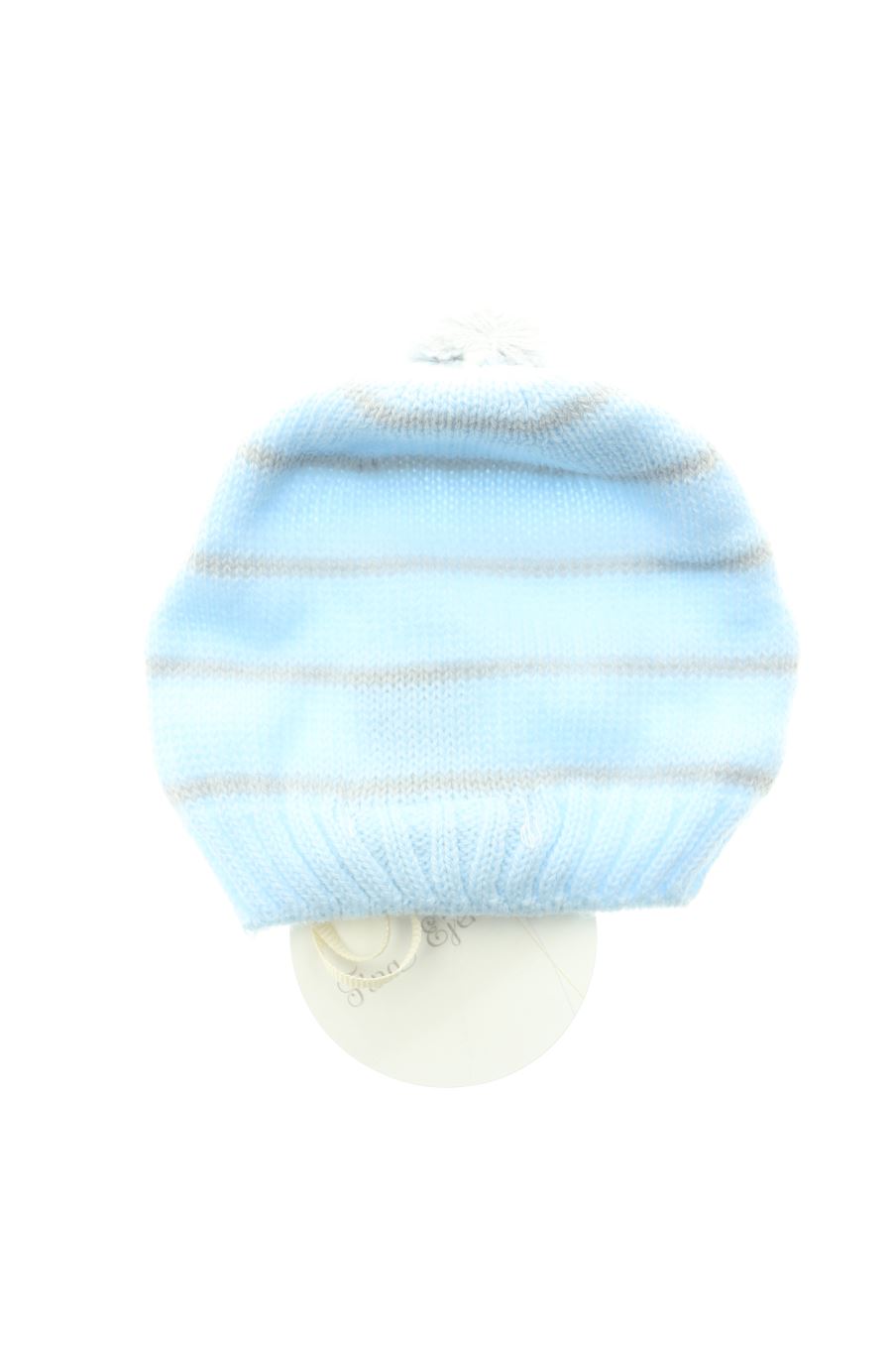 Gorro de Fina Ejerique de la talla 0-6 meses con etiqueta
