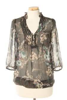 Langärmelige Bluse XS Zara, Foto 1 von 2