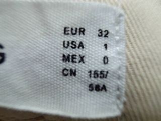 Jeans Mango de la taille 32, de couleur beige de denim
