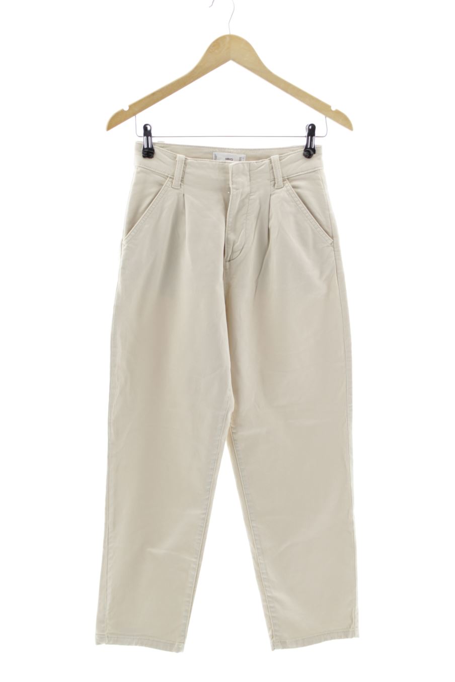 Jeans Mango de la taille 32, de couleur beige de denim