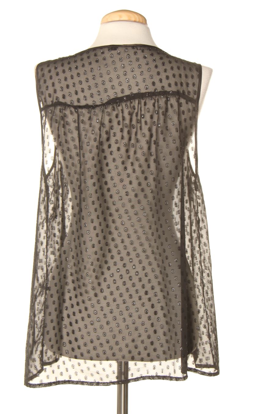 Top de PERCENTIL de la talla L, de color negro