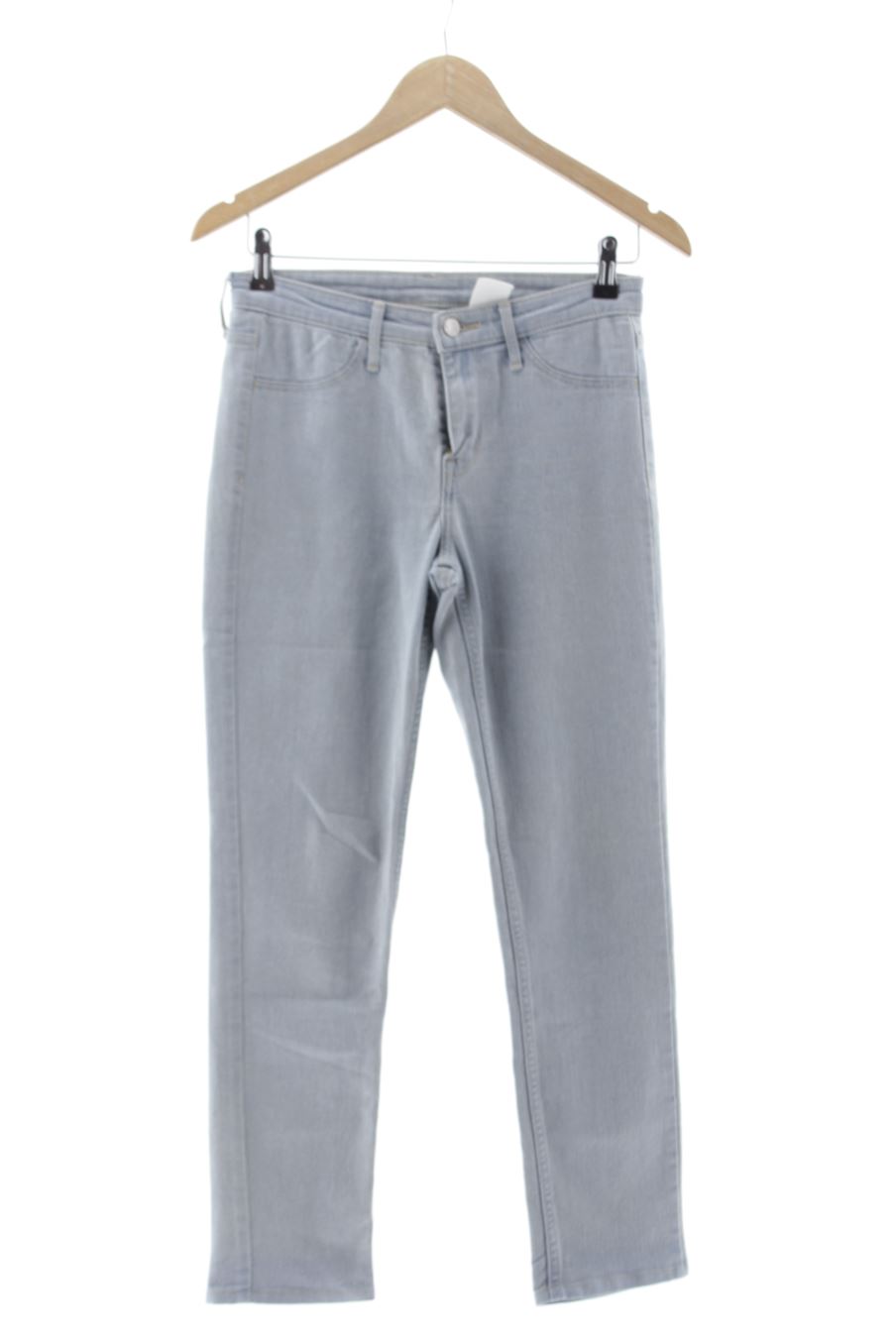 Jeans H&M de la taille 36, de couleur bleu de denim