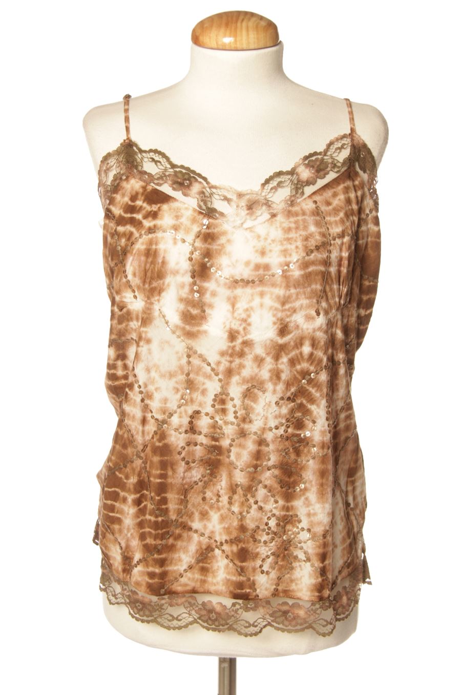Top de Niza de la talla L, de color estampado