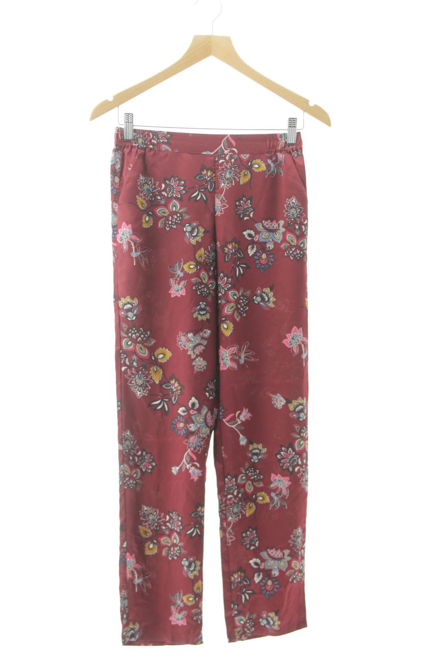 Pantalon Casual Etam de la taille S, de couleur bordeaux