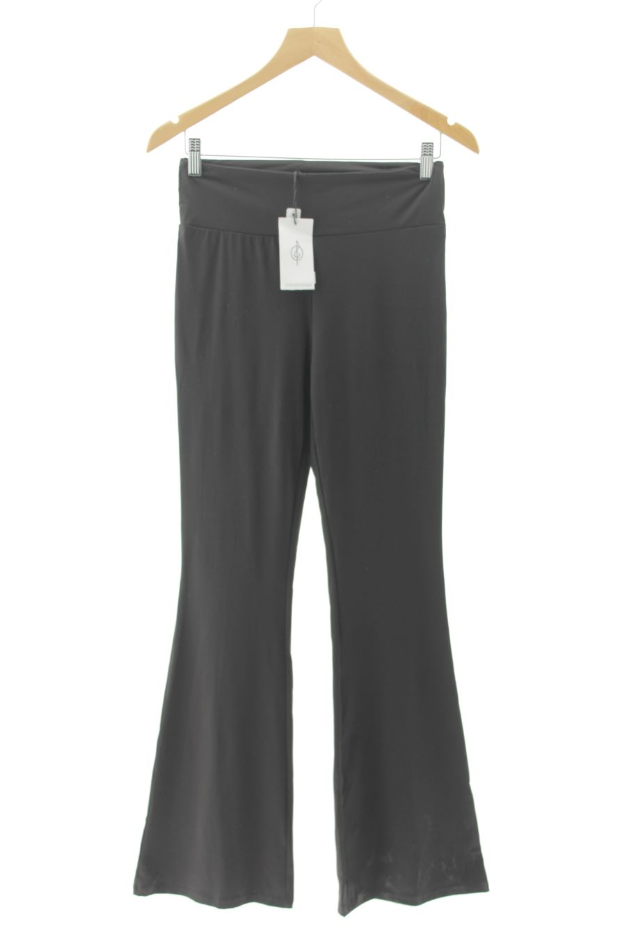 Pantalon Casual Stradivarius de la taille L, de couleur noir