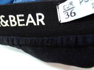 Pantalon Pull & Bear de la taille 36, de couleur bleu de denim