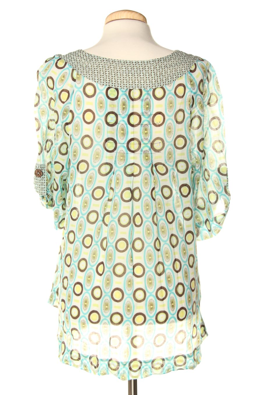 Blouse à manches courtes Promod de la taille 42, de couleur imprimés