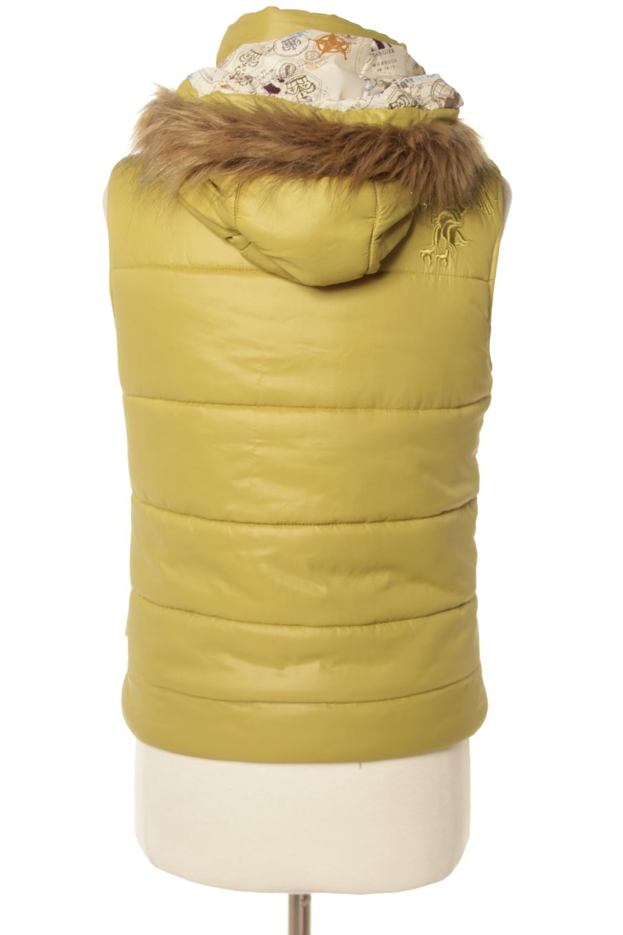 Chaleco de abrigo de Burton de la talla XS, de color verde