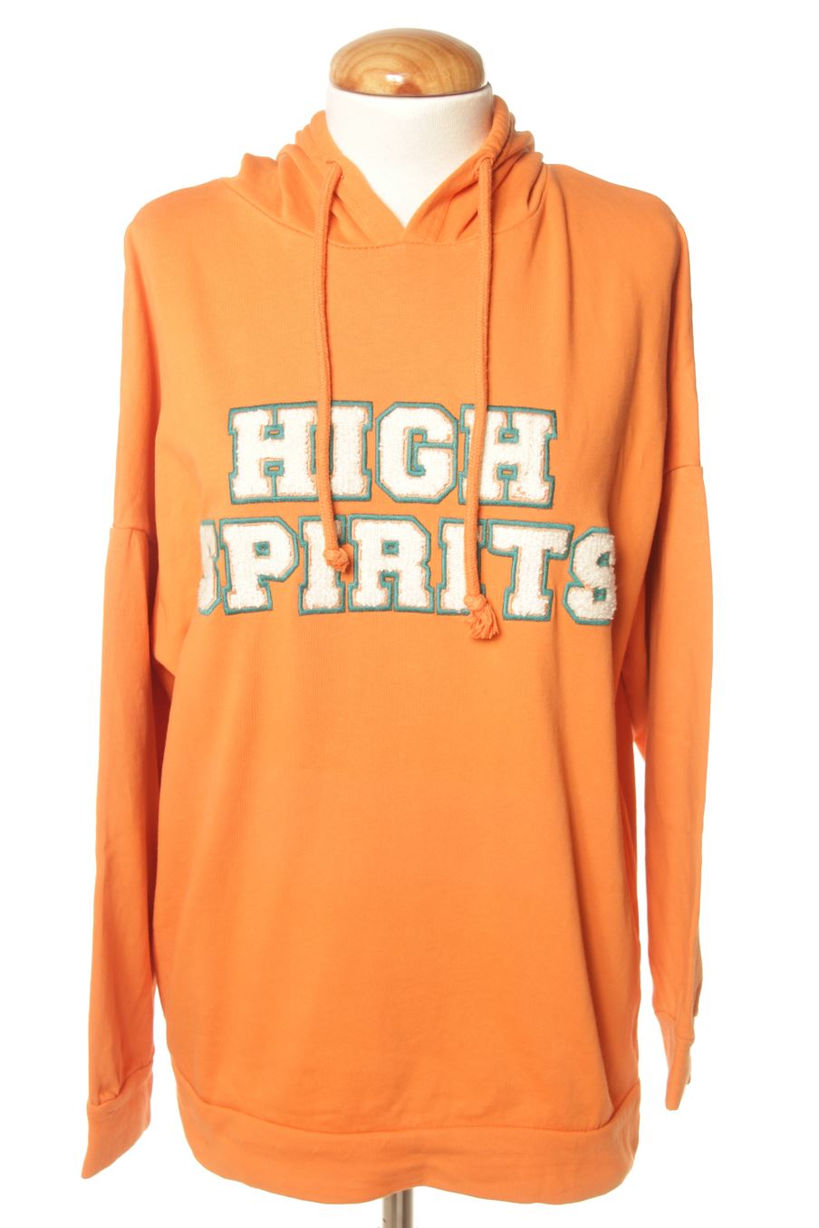 Sudadera de High Spirits (Springfield) de la talla S, de color naranja