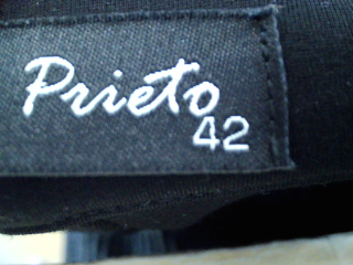 Pantalón de Pilar prieto de la talla 42, de color negro