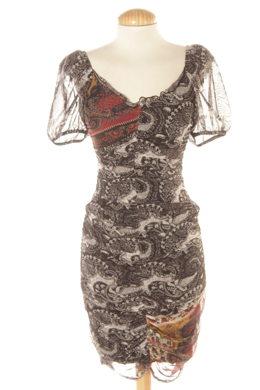 Robe casual Desigual de la taille M, de couleur imprimés