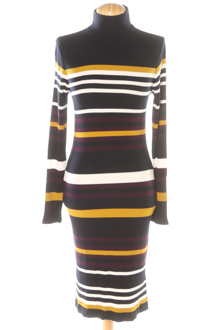 Robe casual Massimo Dutti de la taille S, de couleur rayures