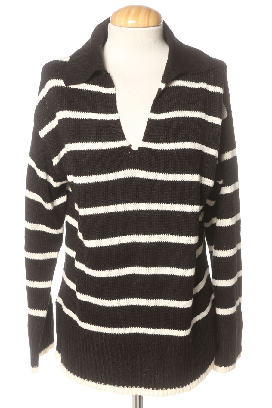 Pullover von Amisu Größe S, Farbe Gestreift, für