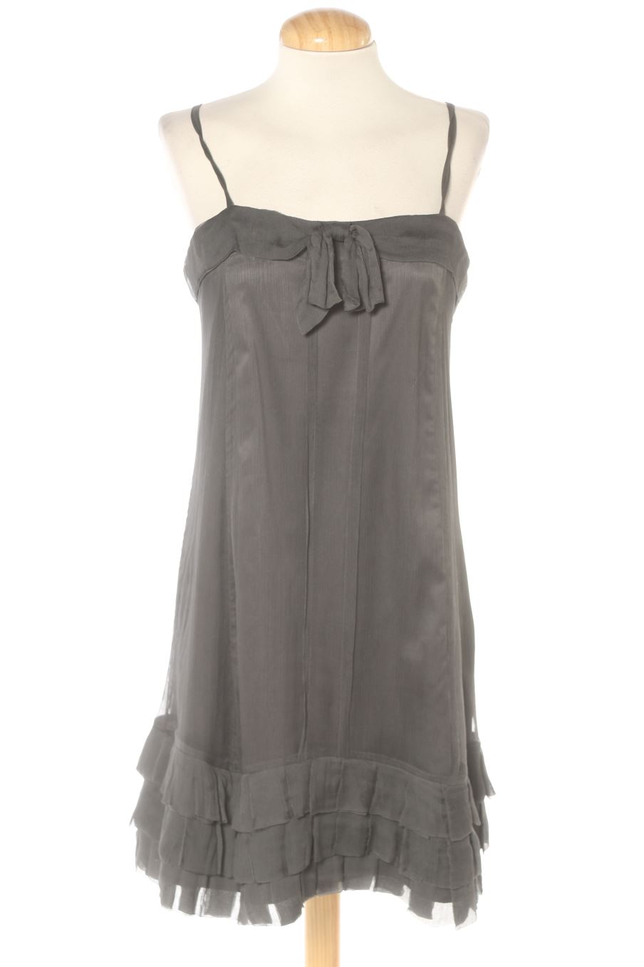 Vestito casual de Naf Naf de la talla 38, de color grigio