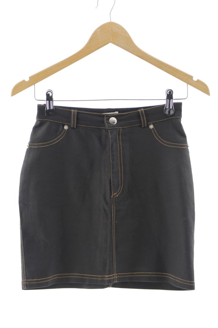 Gonna de Mango de la talla 38, de color nero
