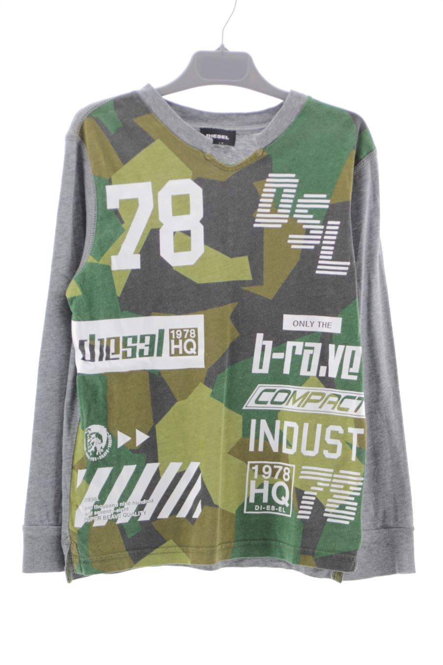 T-shirt manches longues Diesel de la taille 8 ans de seconde main