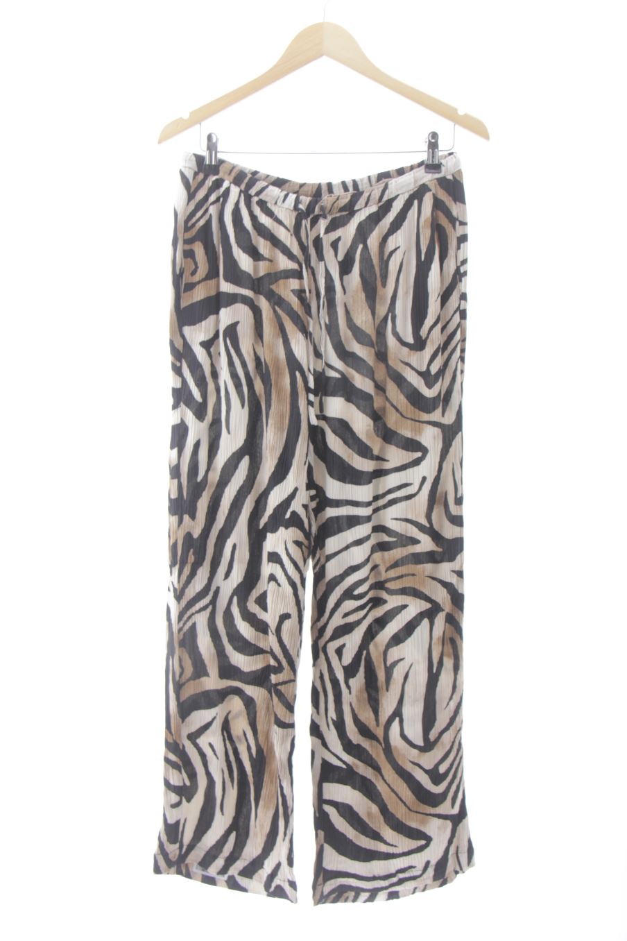 Pantalon Ancho Zara Pantalon Cebra Pantalón De Zara De La Talla