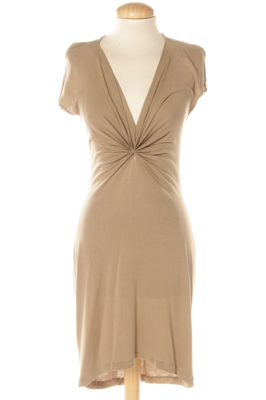 Robe casual Benetton de la taille S, de couleur marron