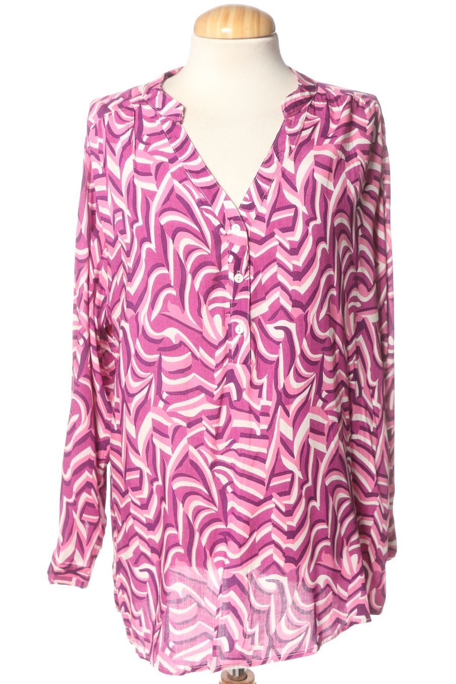 Blusa a maniche lunghe de MELYA MELODY de la talla M, de color rosa