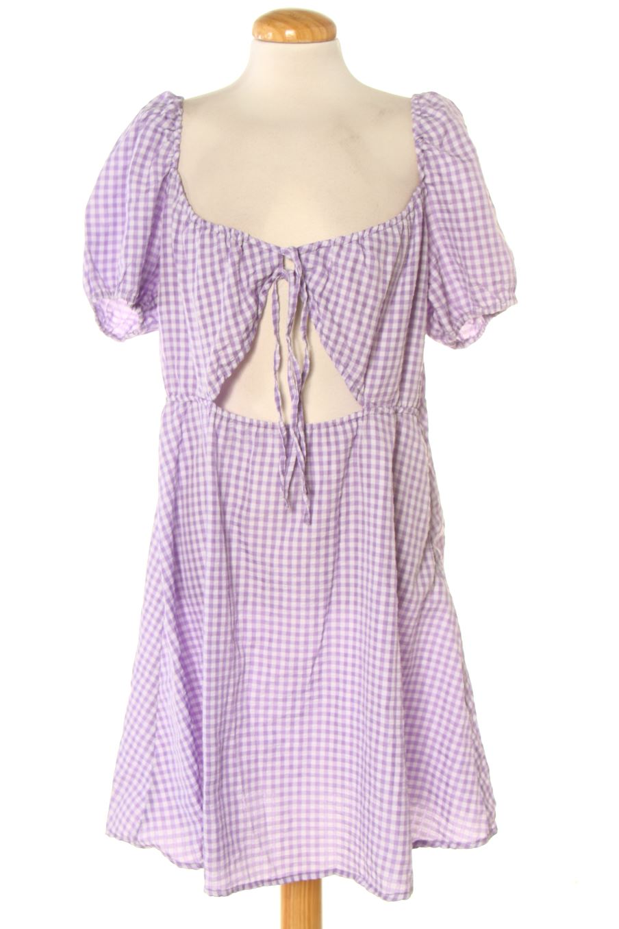 Robe casual H&M de la taille 48, de couleur carreaux