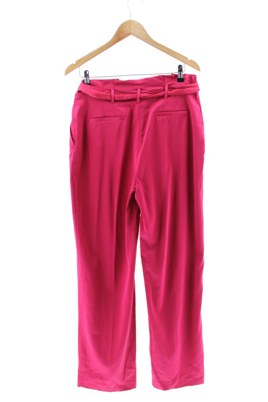 Pantalones de Zara de la talla L, de color rosa