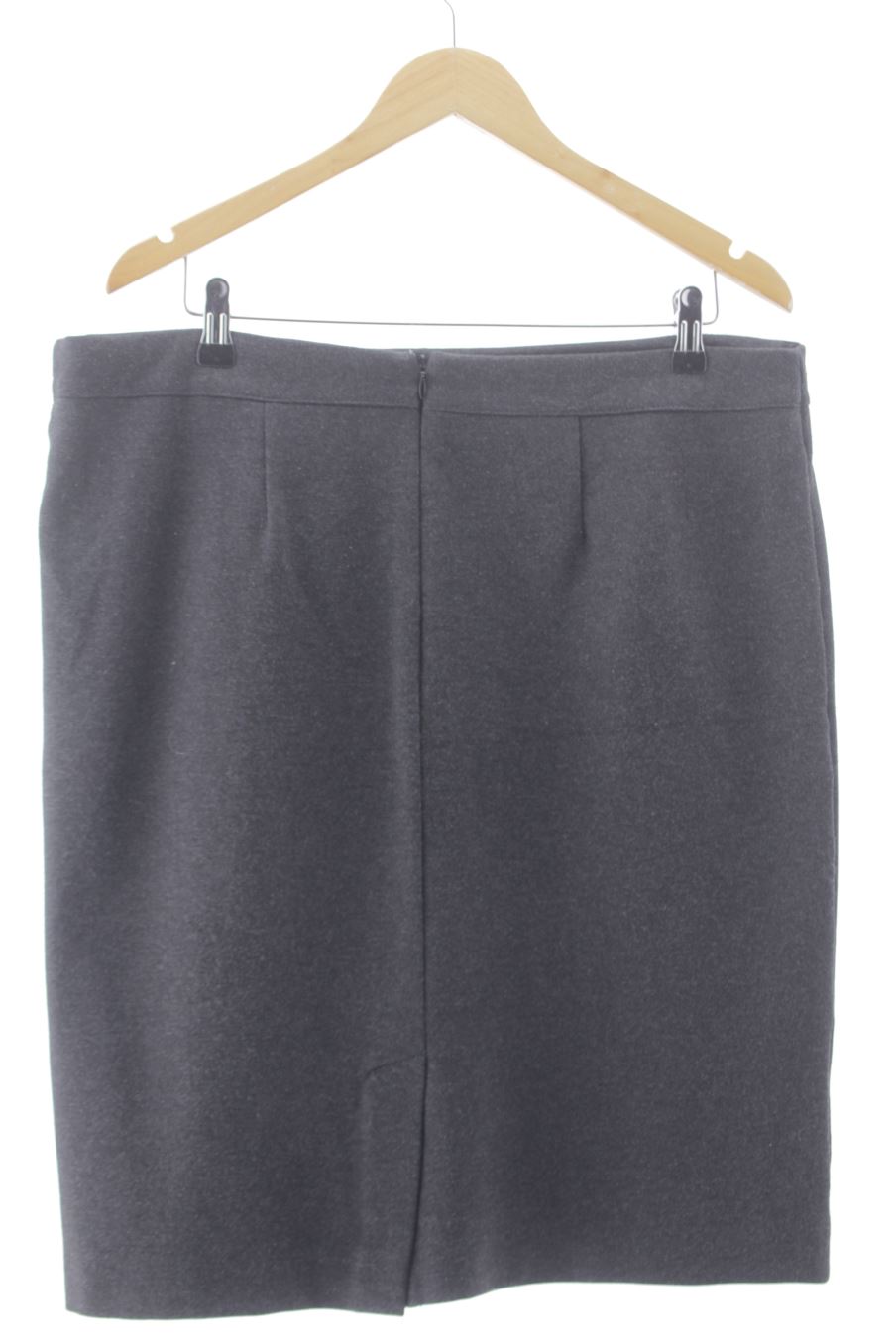 Jupe El Corte Ingles de la taille 46, de couleur gris