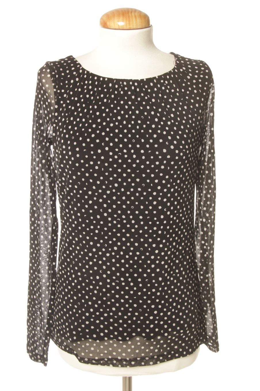 Langärmelige Bluse von Esprit Größe M, Farbe Schwarz, für