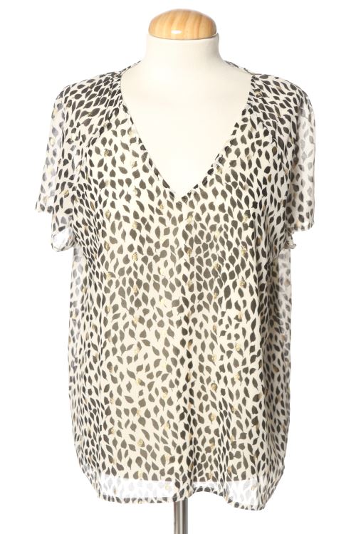 Blusa de manga corta