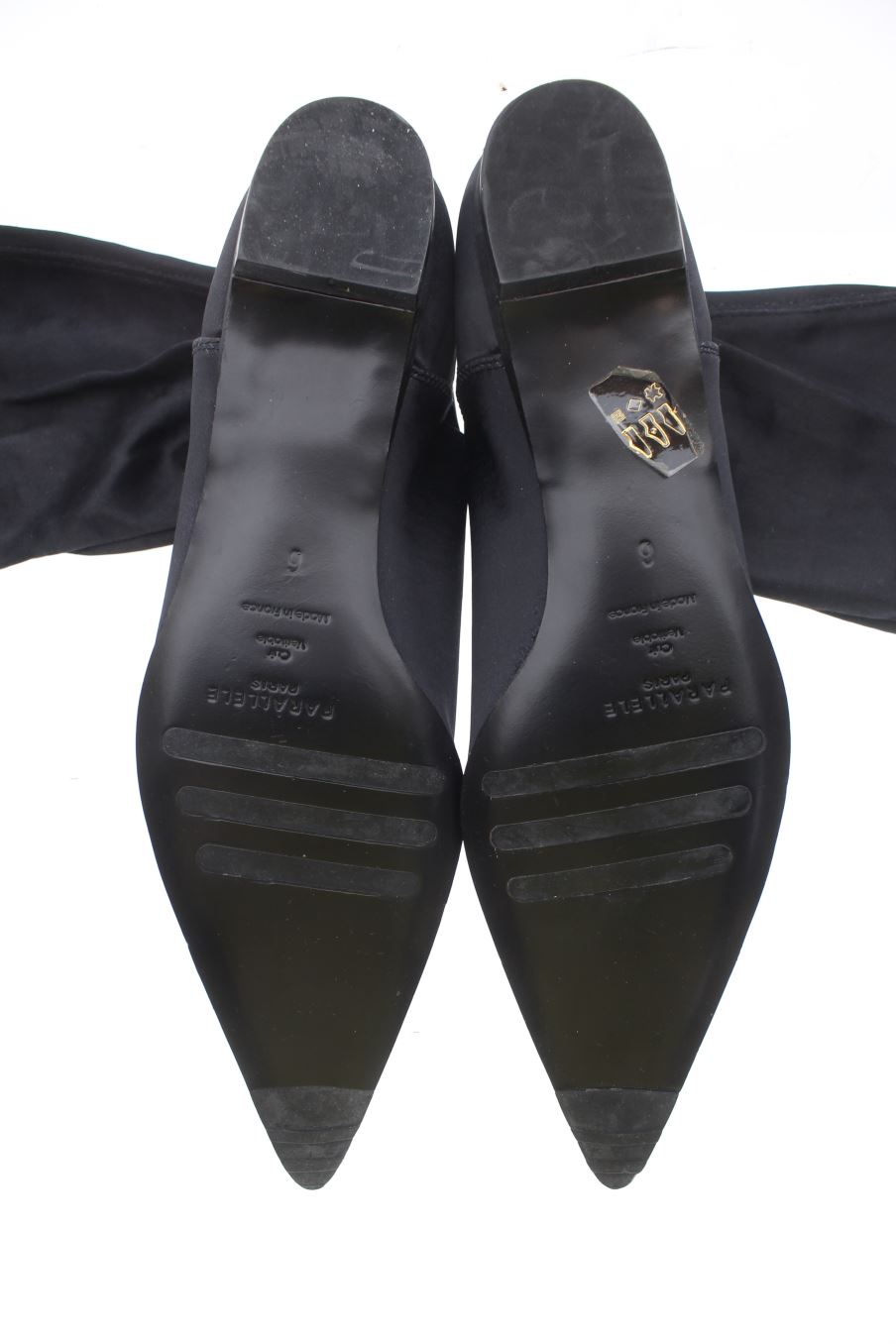 Botas de Parallele de la talla 38, de color azul marino de