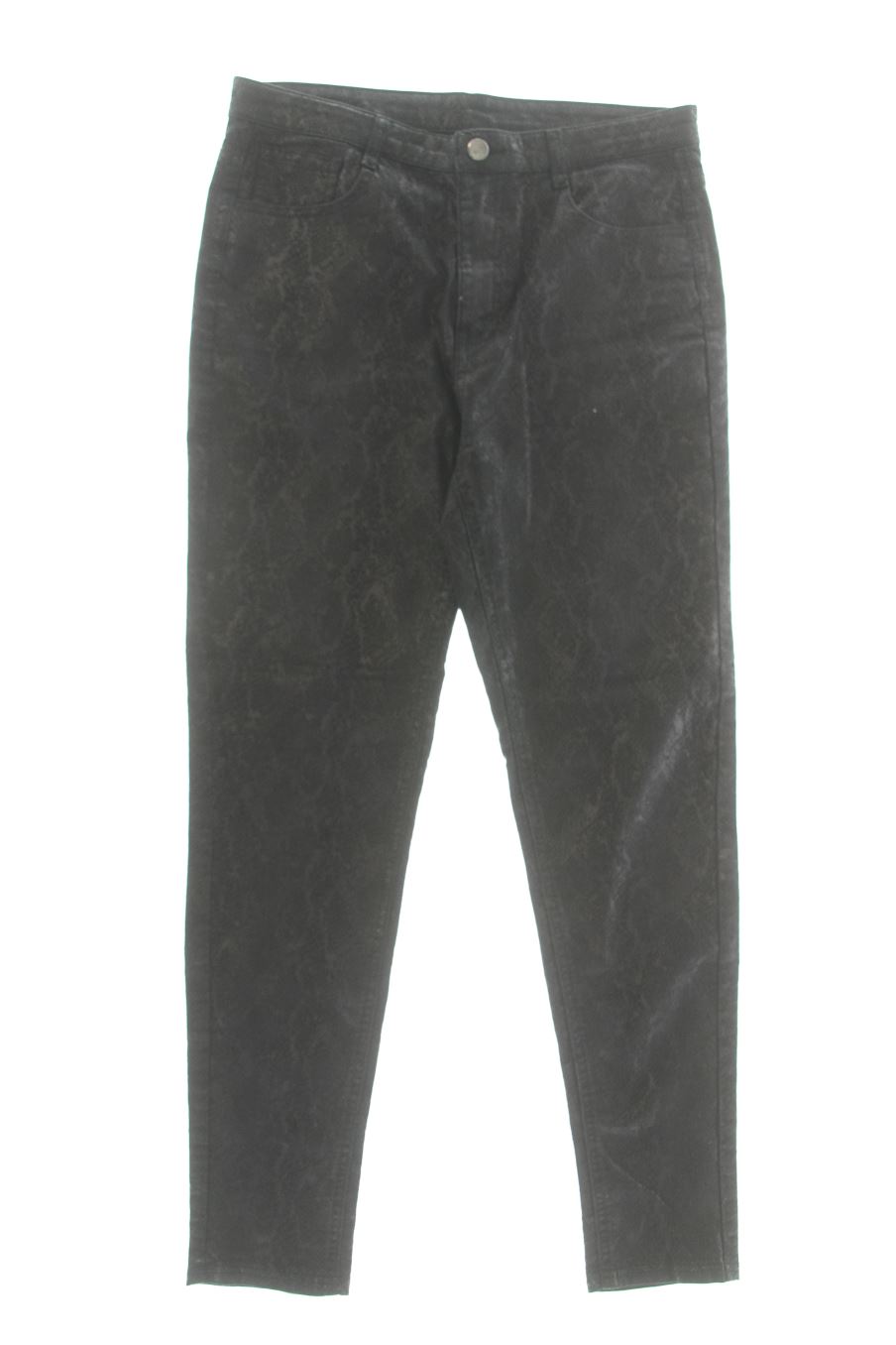 Jeans Adolfo Dominguez de la taille L, de couleur noir de denim