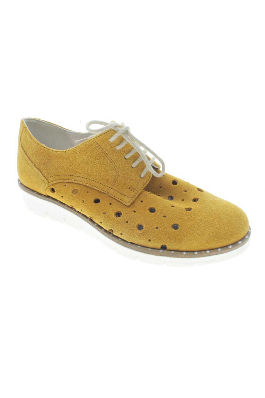 Zapatos planos de geo reino de la talla 36, de color marrón de