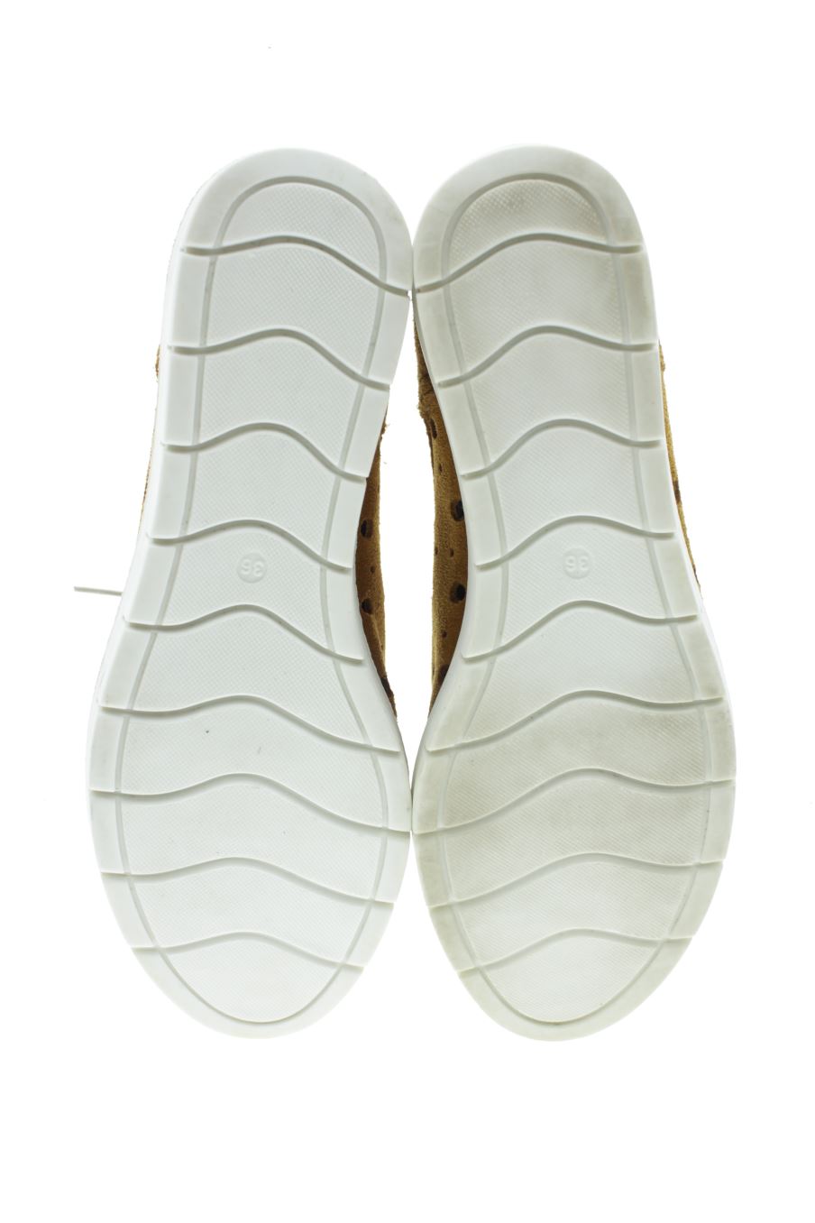 Zapatos planos de geo reino de la talla 36, de color marrón de