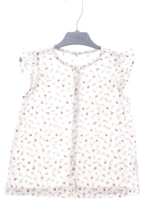 Kurzärmelige Bluse