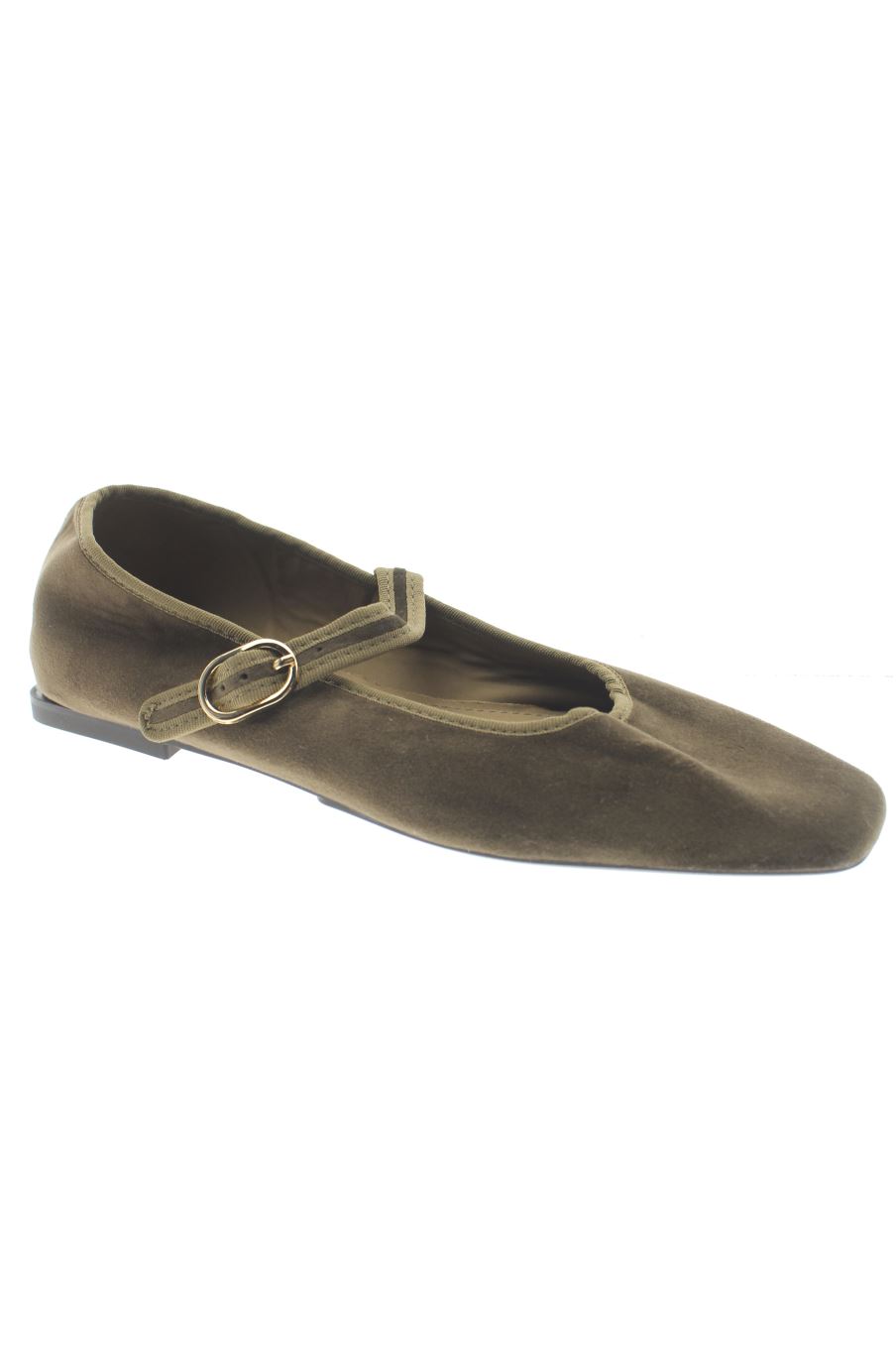 Bailarinas de Zara de la talla 39, de color marrón de