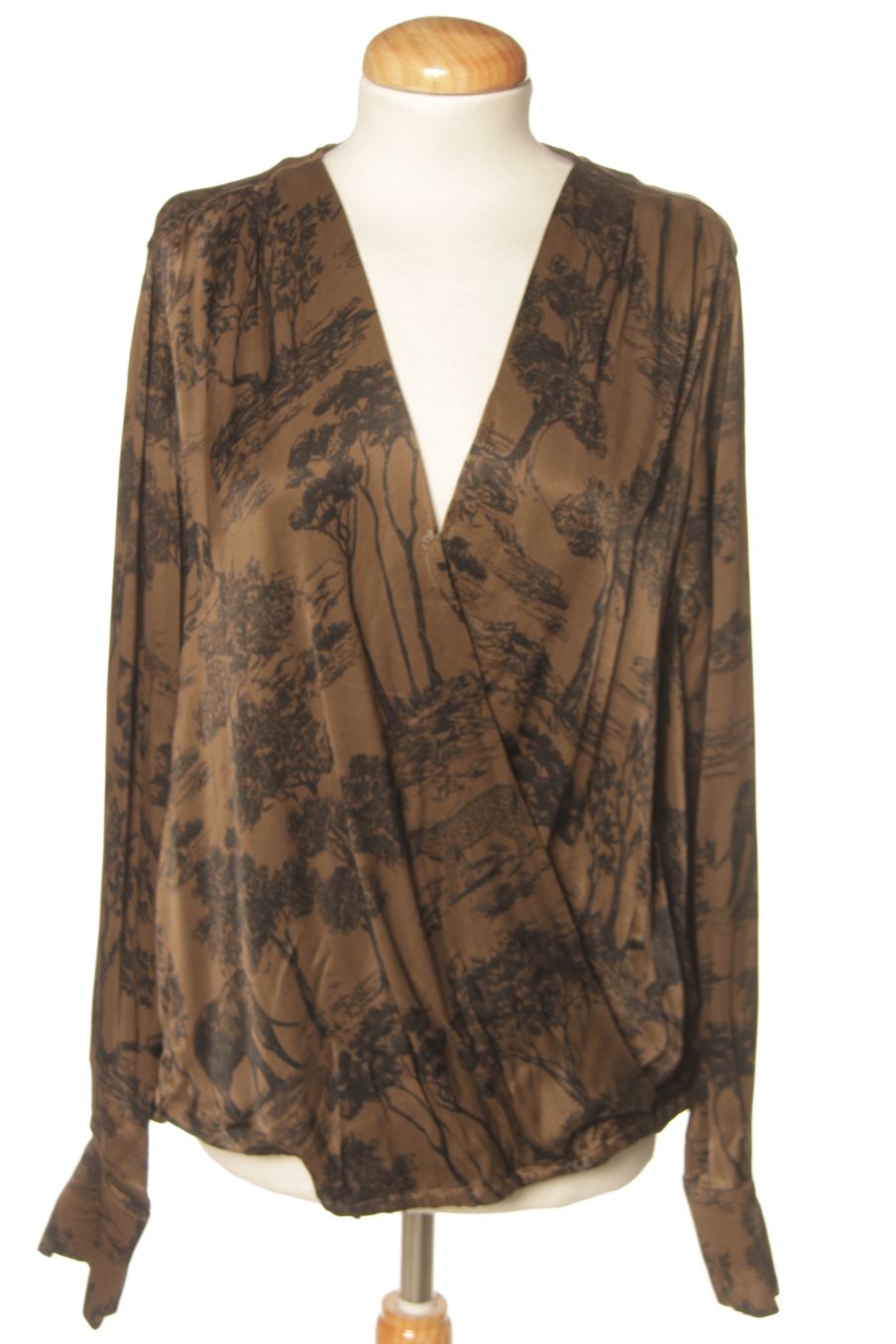 Blouse à manches longues C&A de la taille 42, de couleur imprimés