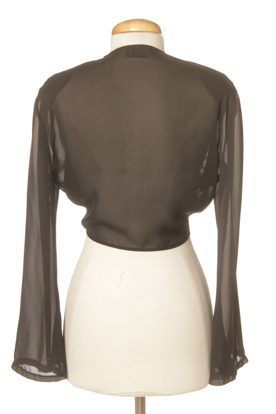 Blusa de manga larga de Marisa cela de la talla M, de color negro