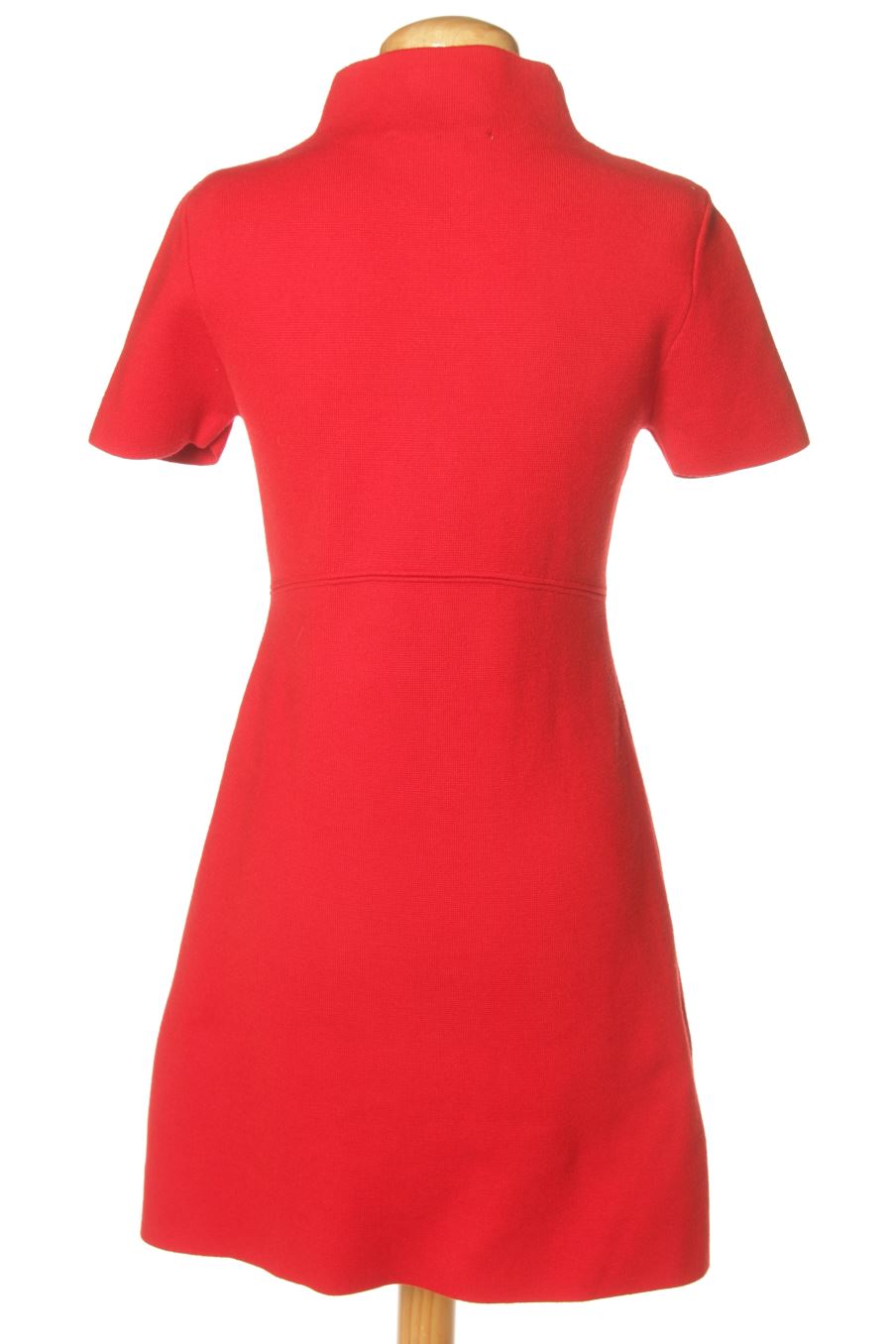 Robe casual Zara de la taille S, de couleur rouge