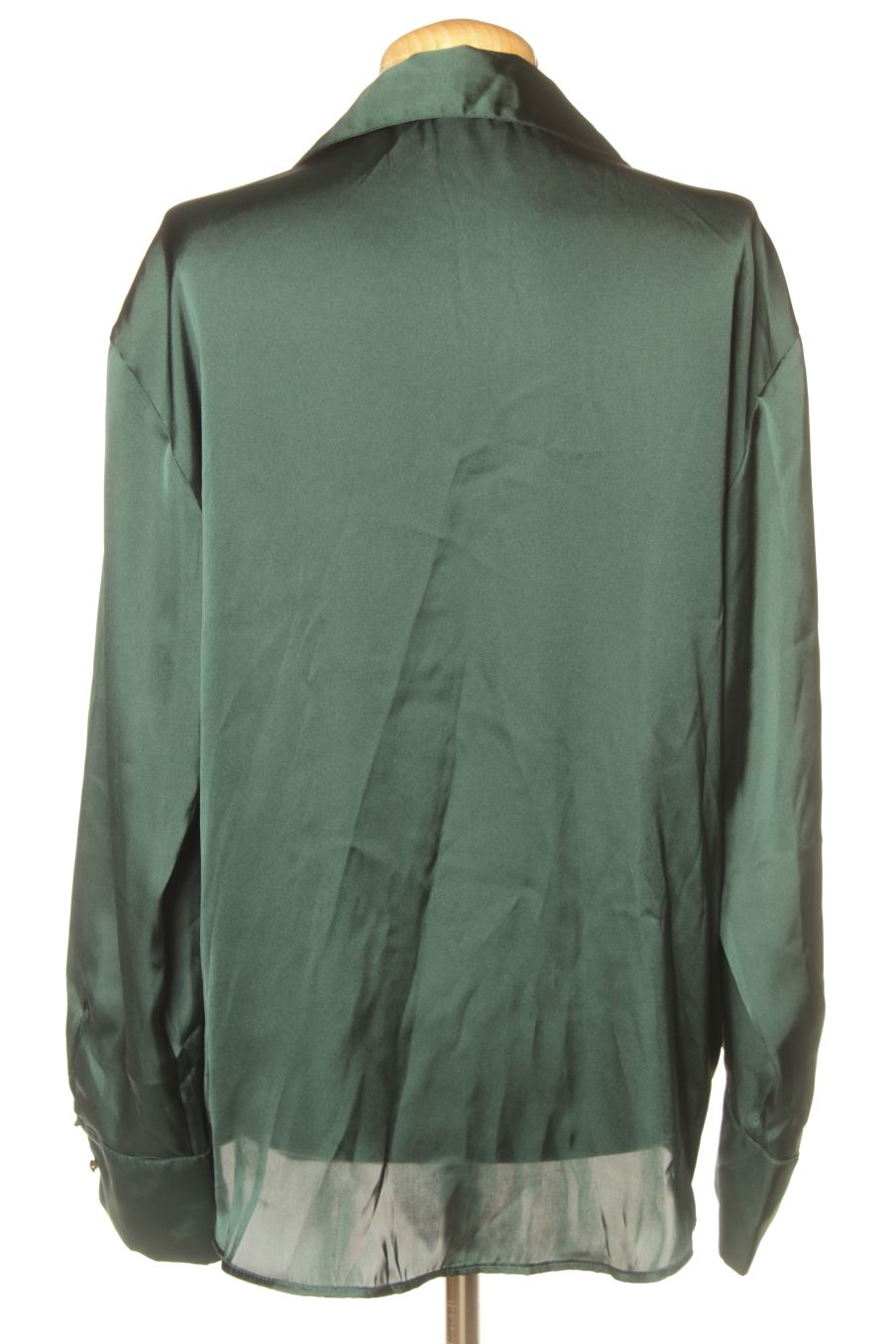 Camisa de Zara de la talla L, de color verde